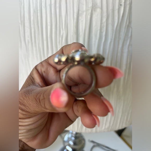 CHANEL Authentic Crystal Ring - Picture 4 of 5